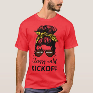 Klasse bis Kickoff IV Messy Bun T-Shirt