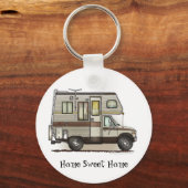 Klasse C Camper RV Schlüsselketten HSH Schlüsselanhänger (Vorderseite)