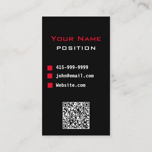 Klasse-Car-Service oder Uber-Fahrer-Visitenkarte Visitenkarte (Rückseite)