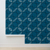 Klasse Chic Deko Geometric Modernes Dunkles Türkis