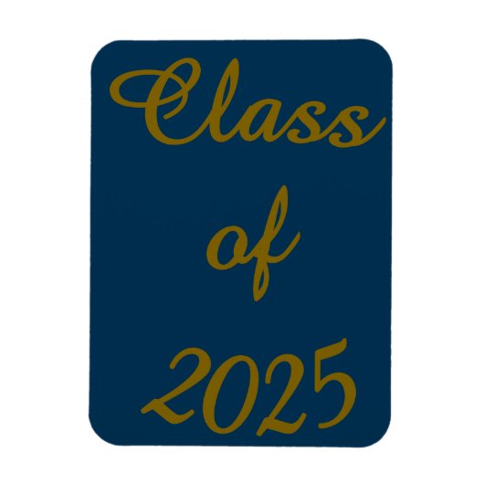 Klasse Class of 2025 Magnet (Vertikal)