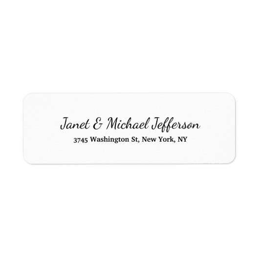 Klasse Creative Schlicht Black & White Stilfamilie (Vorne)