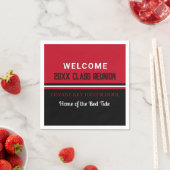 Klasse! Custom Class Wiedersehen Paper Napkin Serviette (Beispiel)