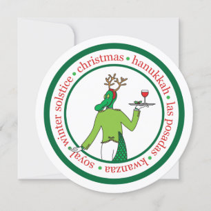 Klasse DEI-Urlaubskarte Einladung