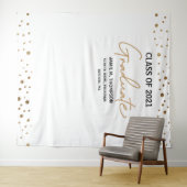 Klasse der 2021-Background-Abschlussfeier Wandteppich (Beispiel (Horizontal))