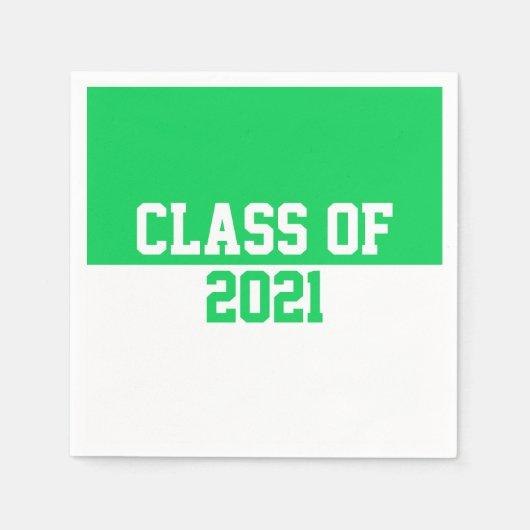 Klasse der 2021 Servietten (Vorderseite)