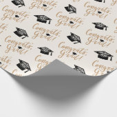 Klasse der 2023 Abschluss Geschenke, Glückwunsch G Geschenkpapier (Ecke)