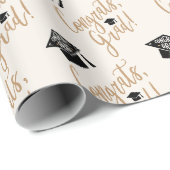 Klasse der 2023 Abschluss Geschenke, Glückwunsch G Geschenkpapier (Rolleneckpunkt)