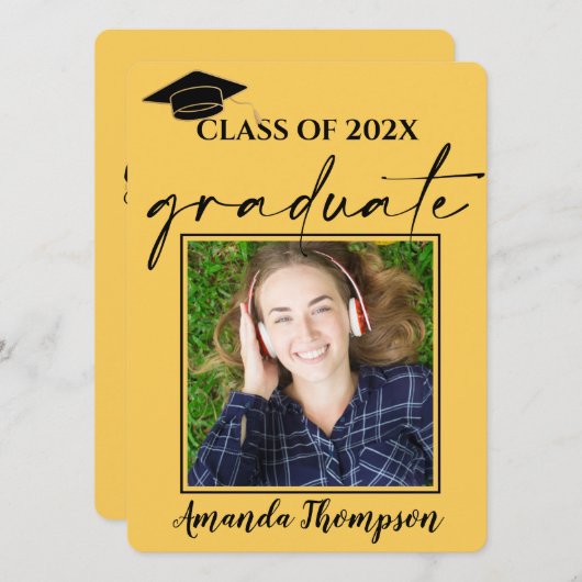 Klasse der 2023-Foto-Abitur (Vorne/Hinten)