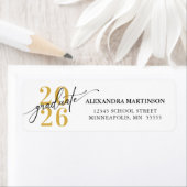 Klasse der 2023-Script-Gold- und Black-Rücksendead (Insitu)