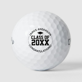 Klasse der 2025 Fun & Stylish Abschluss Gift Golfball