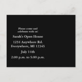 Klasse der 2026 Einstufungen Einladungspostkarte (Rückseite)