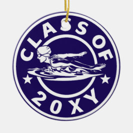 Klasse der 20? Mädchenschwimmen Keramikornament