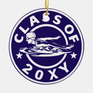 Klasse der 20? Mädchenschwimmen Keramikornament