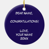 Klasse der 20? Mädchenschwimmen Keramikornament (Hinten)