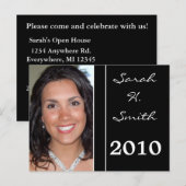 Klasse der 20XX Einladungen für eine Ausbildung (Vorne/Hinten)