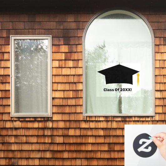 Klasse der 20XX-Fensterklammer Fensteraufkleber (Fenster Zuhause)