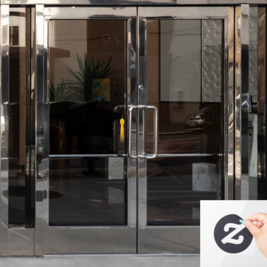 Klasse der 20XX-Fensterklammer Fensteraufkleber (Büro Tür)