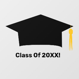 Klasse der 20XX-Fensterklammer Fensteraufkleber