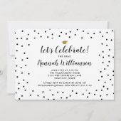 Klasse der 20XX Graduate Foto Graduation Party Einladung (Rückseite)