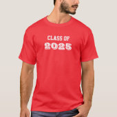 Klasse der 20XX High School - Personalisierter T - T-Shirt (Vorderseite)