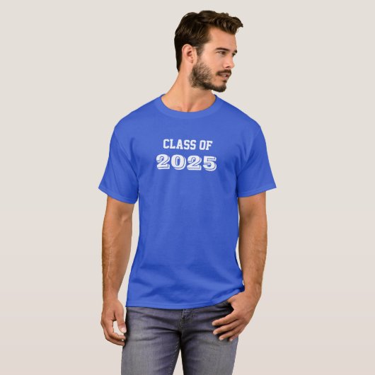 Klasse der 20XX High School - Personalisierter T - T-Shirt (Vorne ganz)