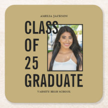 Klasse der 25 Gold-Foto-Graduationspartei