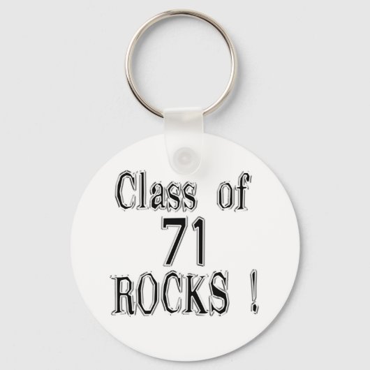 Klasse der '71 Rocks! Schlüsselanhänger (Vorderseite)