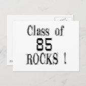 Klasse der '85 Rocks! Postkarte (Vorne/Hinten)
