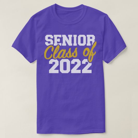 Klasse der Abschluss 2022 T-Shirt (Design vorne)
