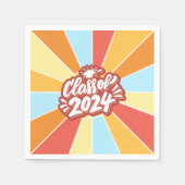 Klasse der Abschluss 2024 Serviette (Vorderseite)