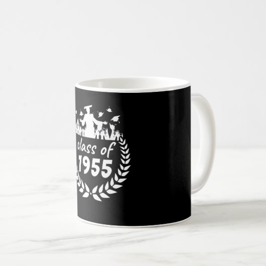 Klasse der Abschluss- oder Wiedersehen-Gestaltung  Kaffeetasse (VorderseiteRechts)