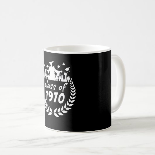 Klasse der Abschluss- oder Wiedersehen-Gestaltung Kaffeetasse (VorderseiteRechts)