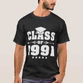 Klasse der Abschluss School Uni University 1991 T-Shirt (Vorderseite)