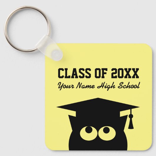 Klasse der Abschlussfeier 2025 Gefallen an lustige Schlüsselanhänger (Vorderseite)