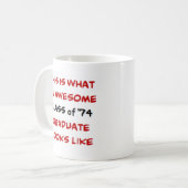 Klasse der Absolventen 1974, phantastisch Kaffeetasse (Vorderseite Links)