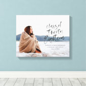 Klasse der achtzehn Foto-Leinwand Leinwanddruck (Insitu (Holzboden))