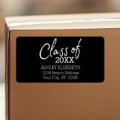 Klasse der ADD-JAHR-Graduationspartei Adressaufkleber