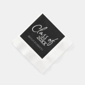 Klasse der ADD-JAHR-Graduationspartei Serviette (Ecke)