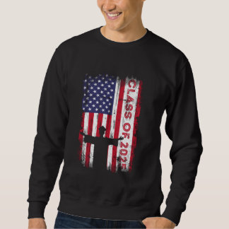 Klasse der amerikanischen Flagge 2025 Senior Absch Sweatshirt