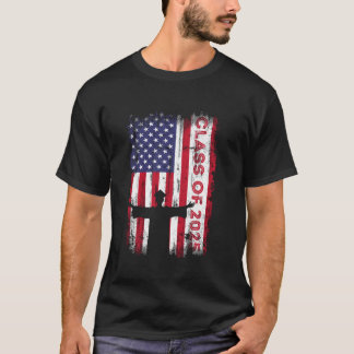 Klasse der amerikanischen Flagge 2025 Senior Absch T-Shirt