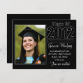 Klasse der Ankündigung des Abschlusses 2012-Foto (Vorne/Hinten)