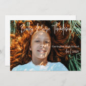 Klasse der Ankündigung des Abschlusses des Fotos 2 (Vorne/Hinten)