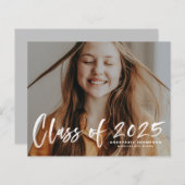 Klasse der Ankündigung des Abschlusses von 2025 (Vorne/Hinten)