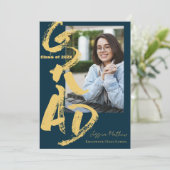 Klasse der Ankündigung des Blue Foto Abschluss 202 (Stehend Vorderseite)