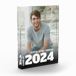 Klasse der Ankündigung von Abschlüssen Moderne Fotoblock