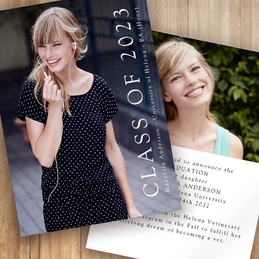 Klasse der Ankündigung von Foto-Abschluss 2023