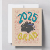 Klasse der Ankündigung von Grunge Style Abschluss