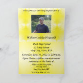 Klasse der Ankündigungskarte für Abschluss 2022 vo Einladung (Innenseite)