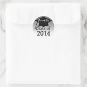Klasse der Aufkleber für Abschluss 2014 Siegel (Tasche)
